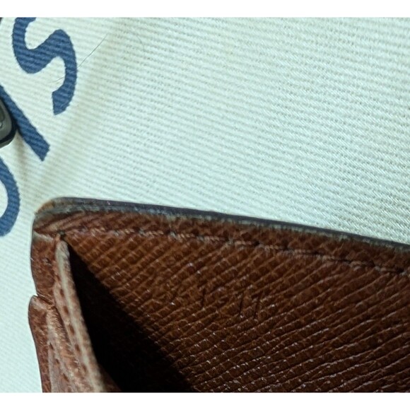 Louis Vuitton Monogram Portefeuille Marco Folding Wallet Brown CA1911 COA Includ - Picture 8 of 9